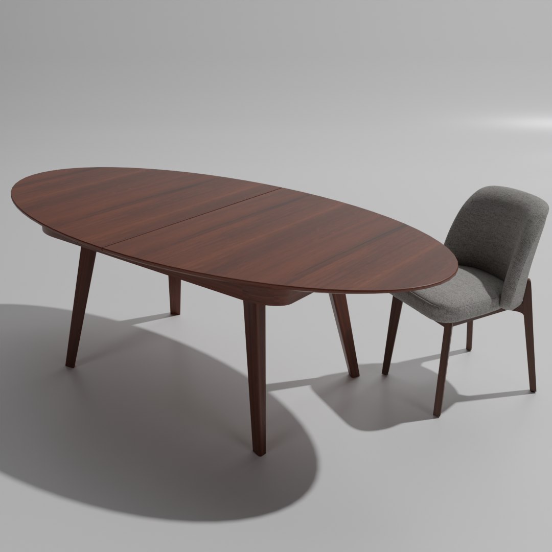 Stalas RUNA Ovalas+prailginimas - Image 5